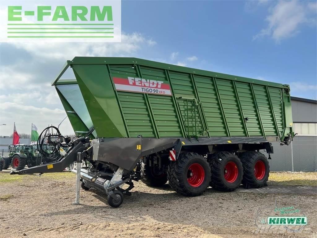 Fendt tigo 90 xr Ostatní návěsy