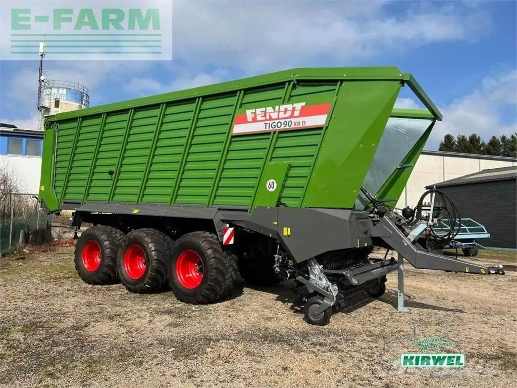 Fendt tigo 90 xr Ostatní návěsy