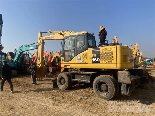 Komatsu PW160 Pásová rýpadla