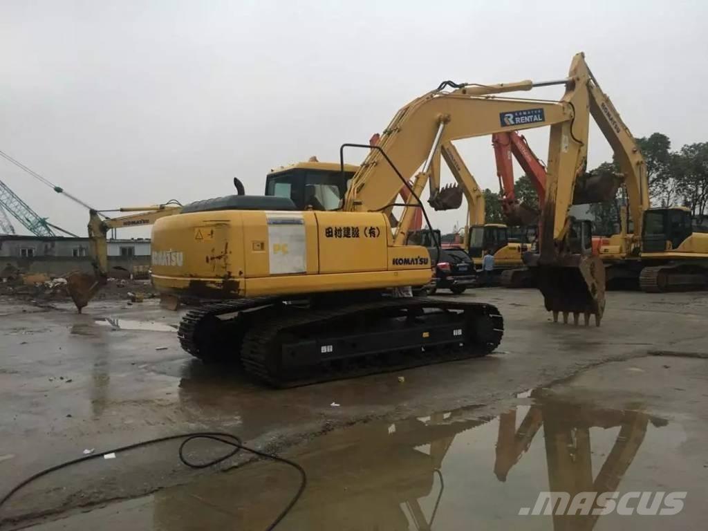 Komatsu pc200-7 Pásová rýpadla