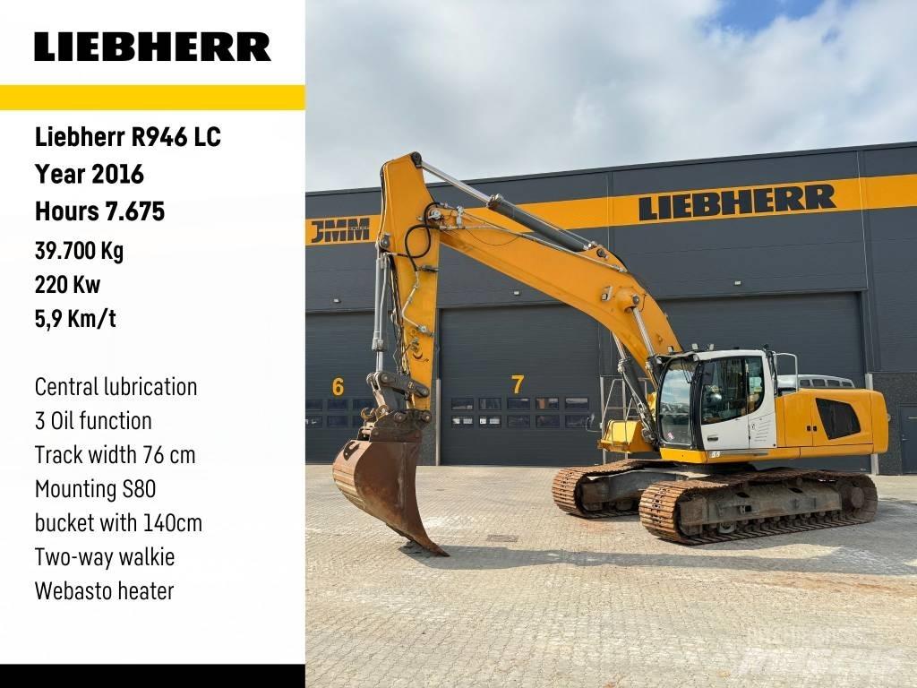 Liebherr R946 LC Pásová rýpadla