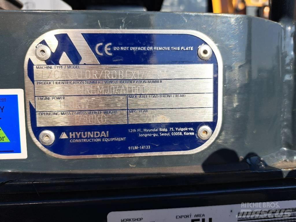 Hyundai R17Z-9AK Mini rýpadla < 7t