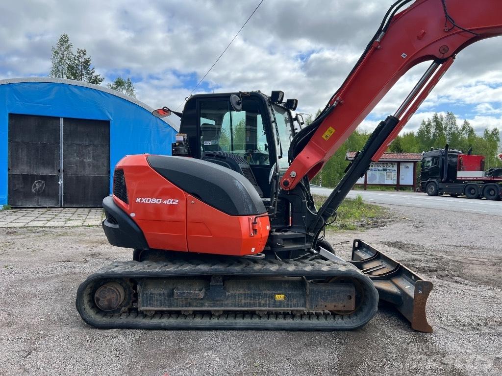 Kubota kx080-4a2 Midi rýpadla 7t - 12t