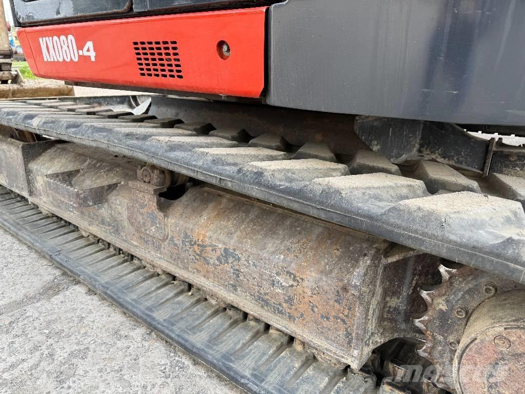 Kubota KX 080-4 Midi rýpadla 7t - 12t