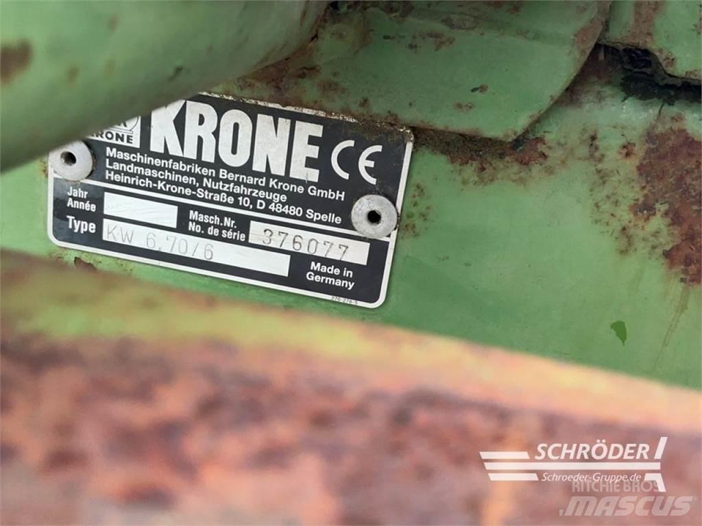 Krone KW 6.70/6 Obraceče a shrabovače sena