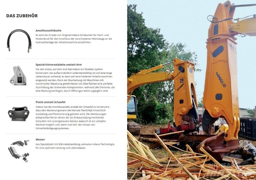 Indeco ISS 45/90 Frézy, nůžky