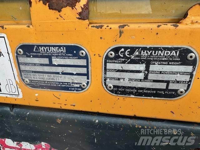 Hyundai Robex 27 Z-9 Mini rýpadla < 7t