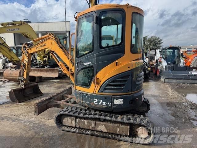 Hyundai Robex 27 Z-9 Mini rýpadla < 7t