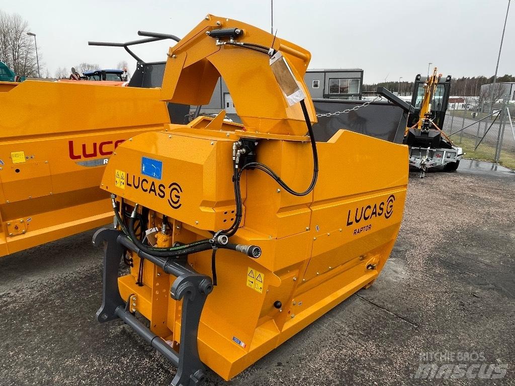 Lucas Raptor Drtiče a řezače balíků