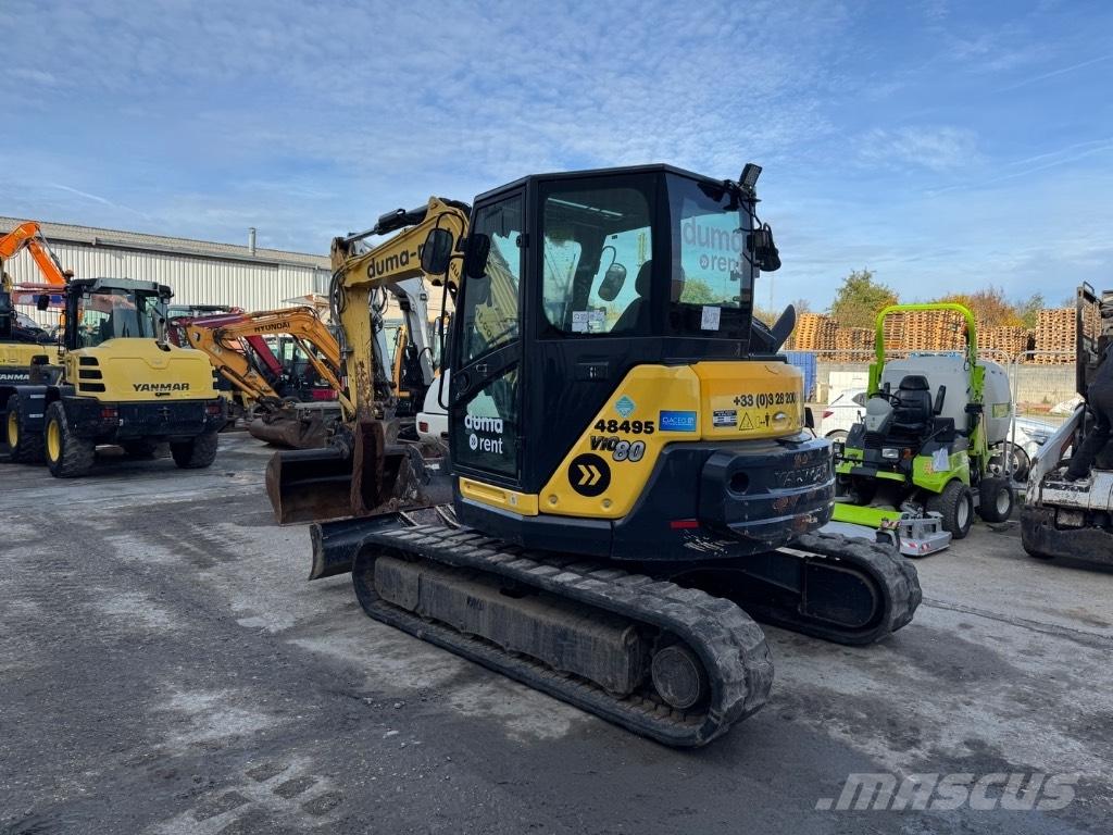 Yanmar VIO80 (AH744) Midi rýpadla 7t - 12t