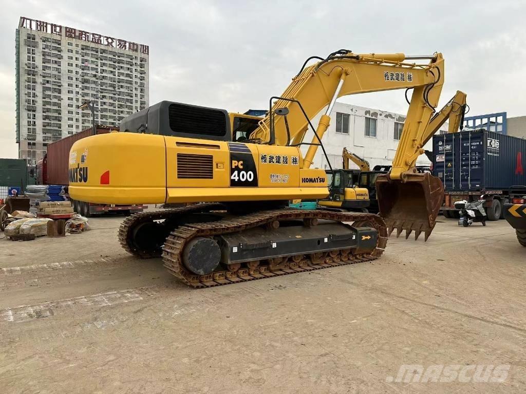 Komatsu PC 400 Pásová rýpadla