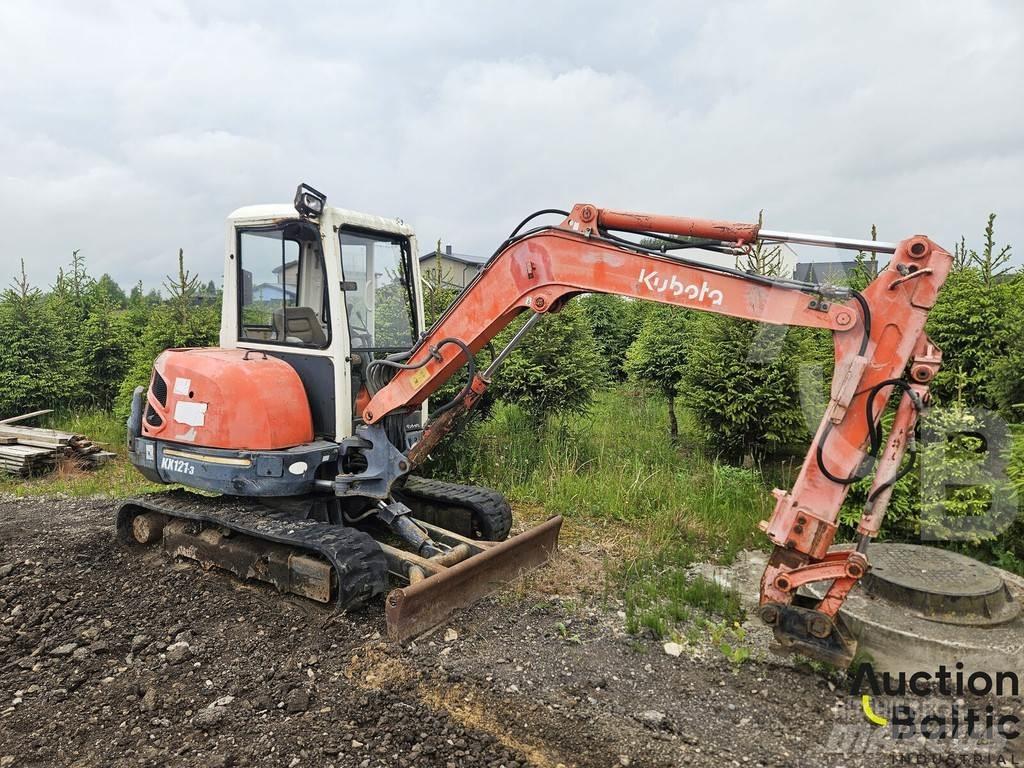 Kubota KX 121-3 Mini rýpadla < 7t