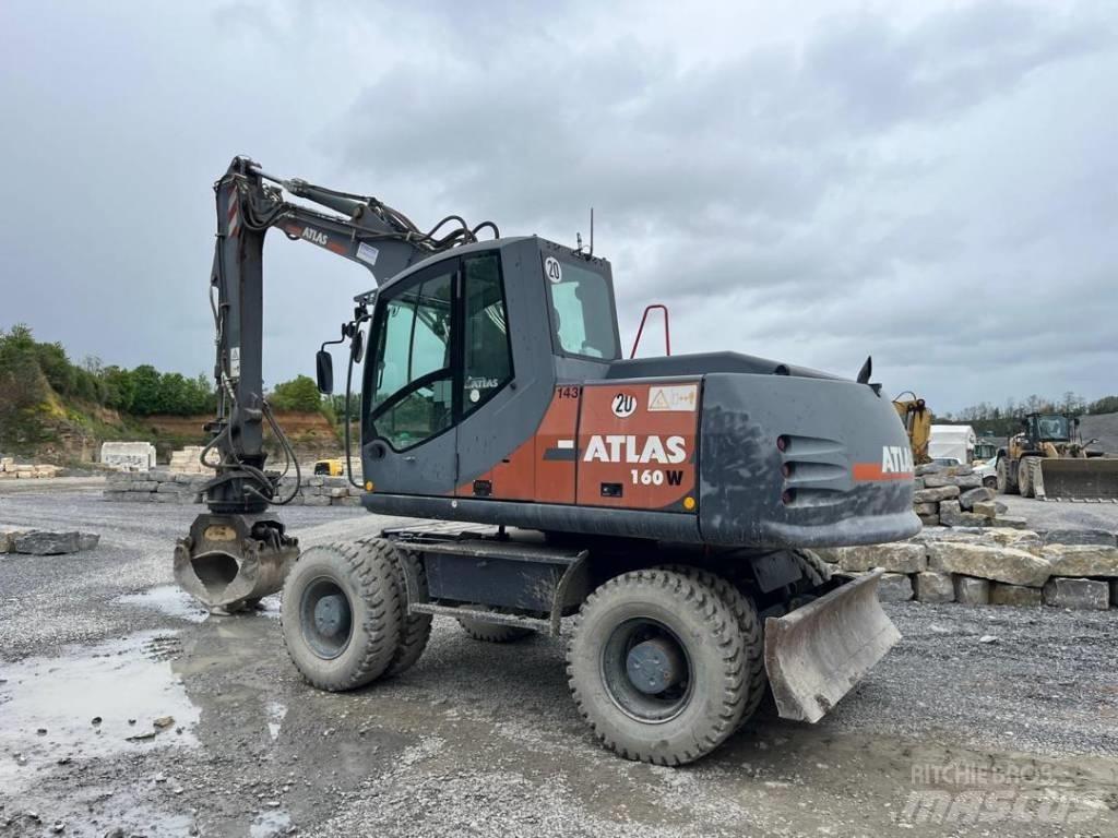 Atlas 160W Kolová rýpadla