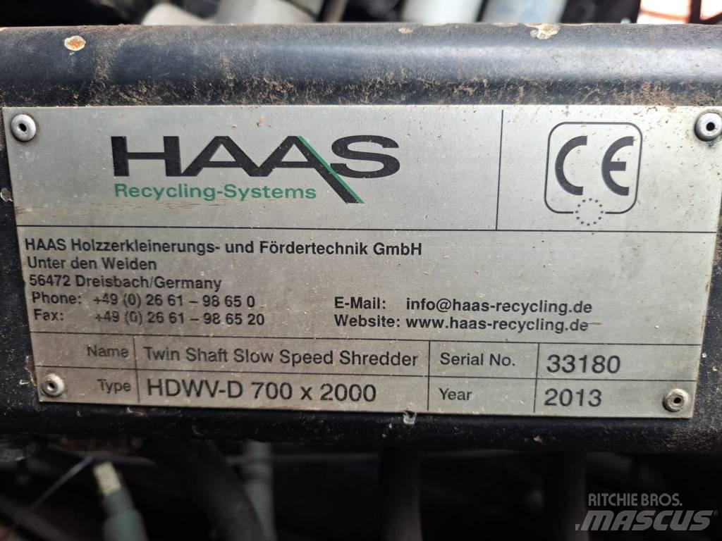 Haas Tyron 2000 Drtiče odpadu