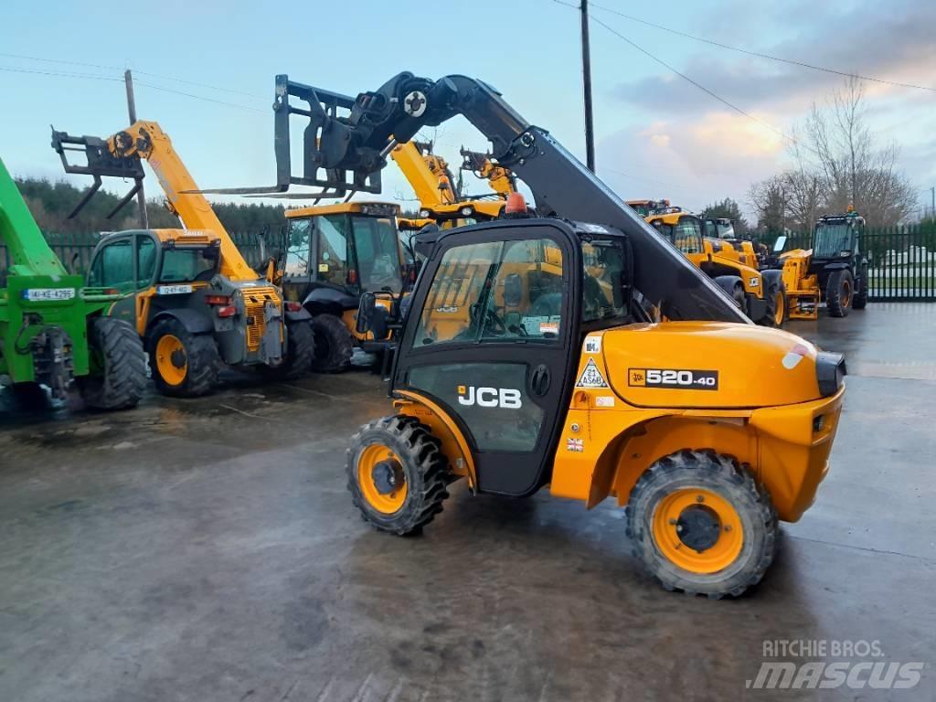 JCB 520-40 Teleskopické nakladače pro zemědělství
