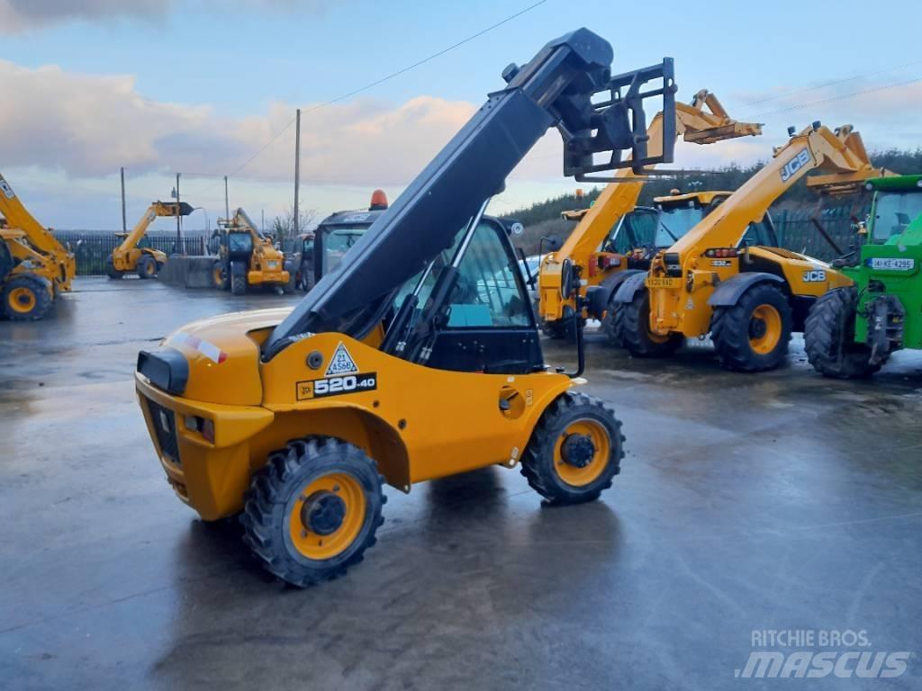 JCB 520-40 Teleskopické nakladače pro zemědělství