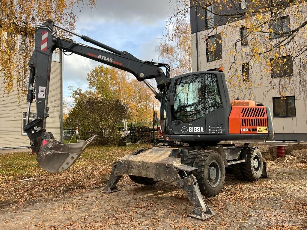 Atlas 140 W Kolová rýpadla