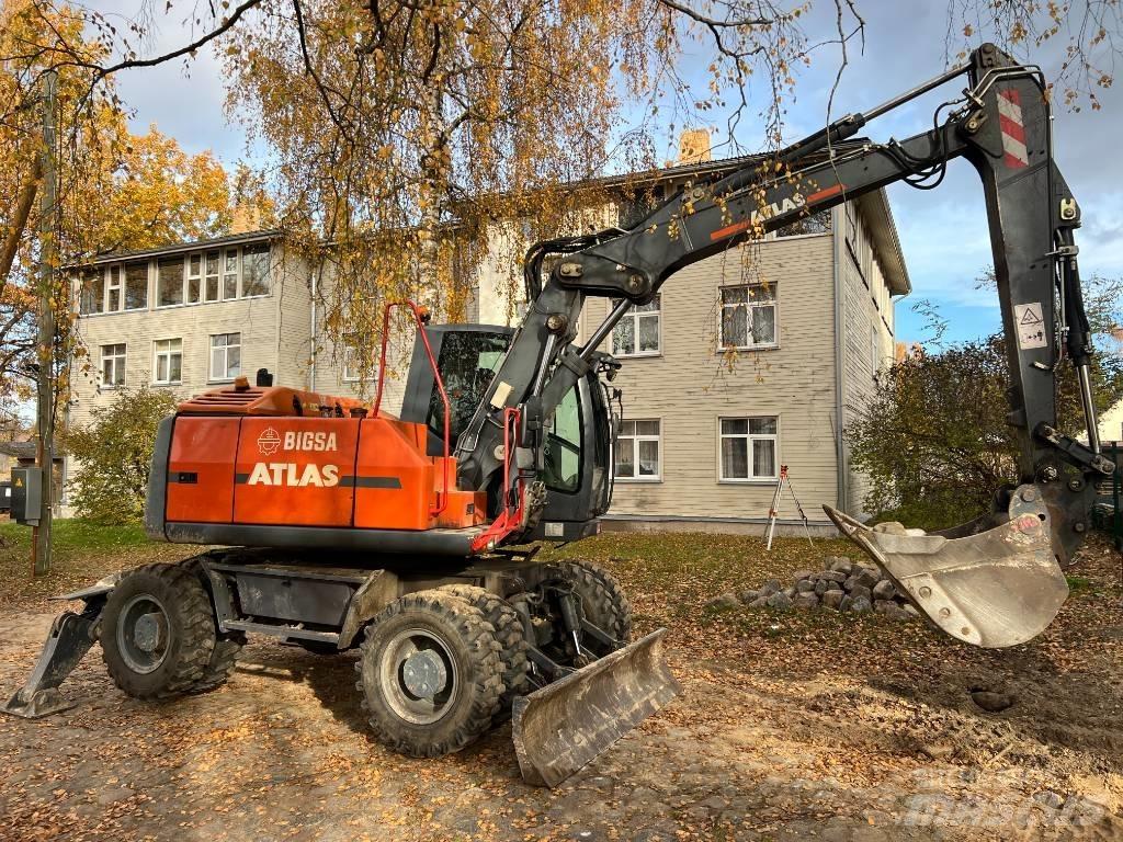 Atlas 140 W Kolová rýpadla