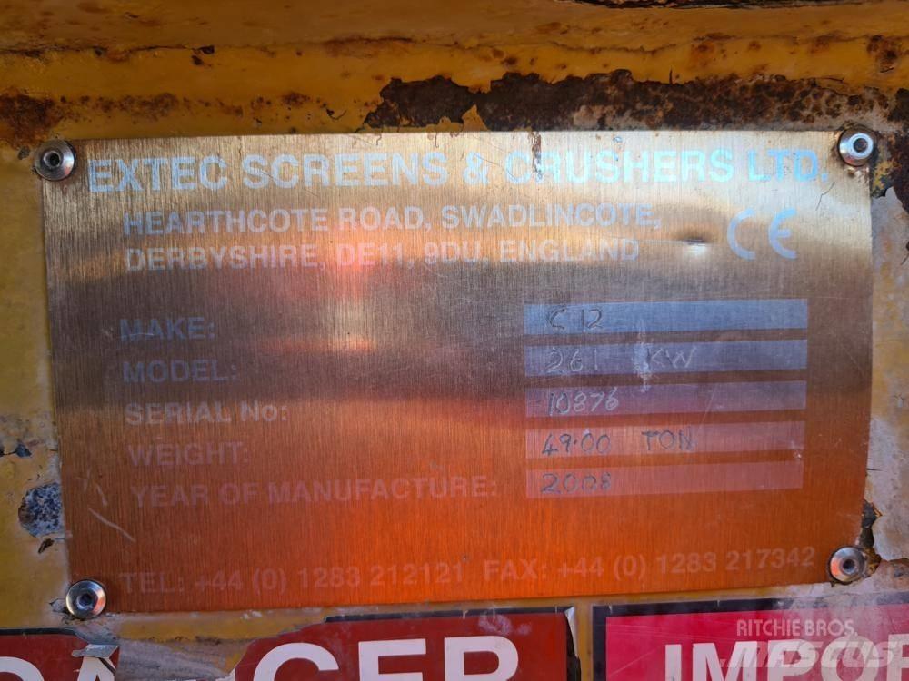 Extec C12 Mobilní drtiče