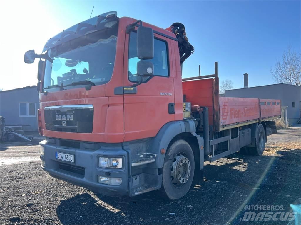 MAN TGM 15.290 + HR Valníky/Sklápěcí bočnice