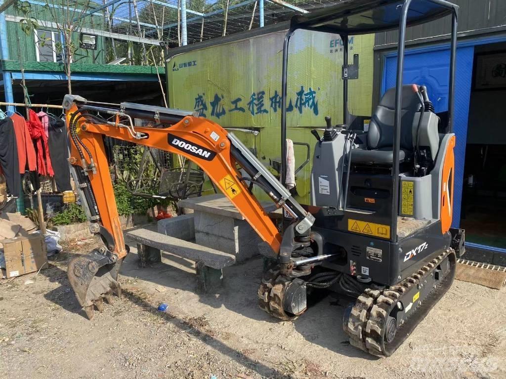 Doosan DX 17 Mini rýpadla < 7t