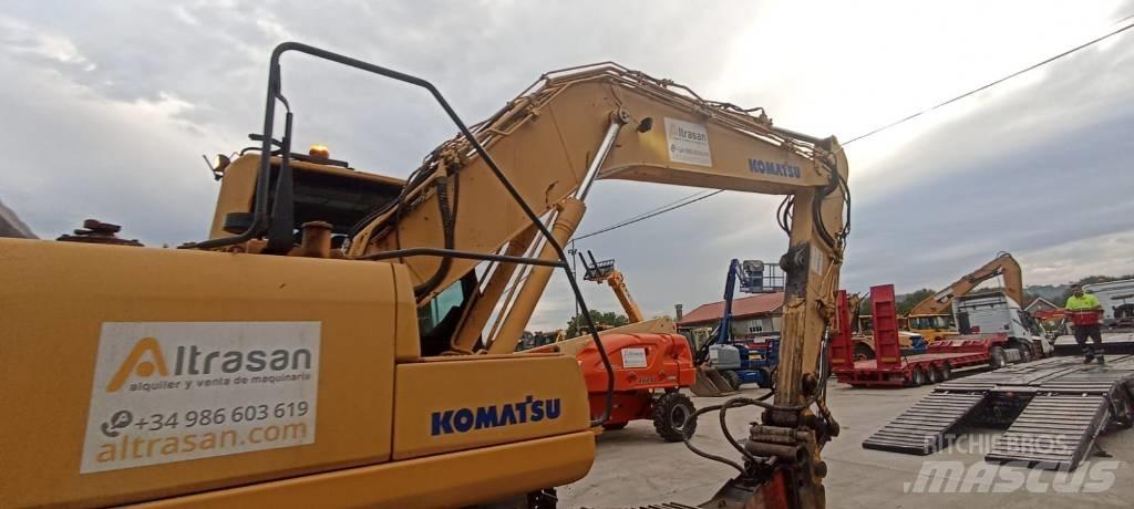 Komatsu PC 210 LC-8 Pásová rýpadla