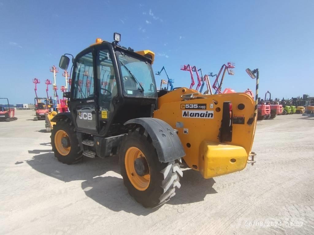 JCB 535 V 140 Teleskopické manipulátory