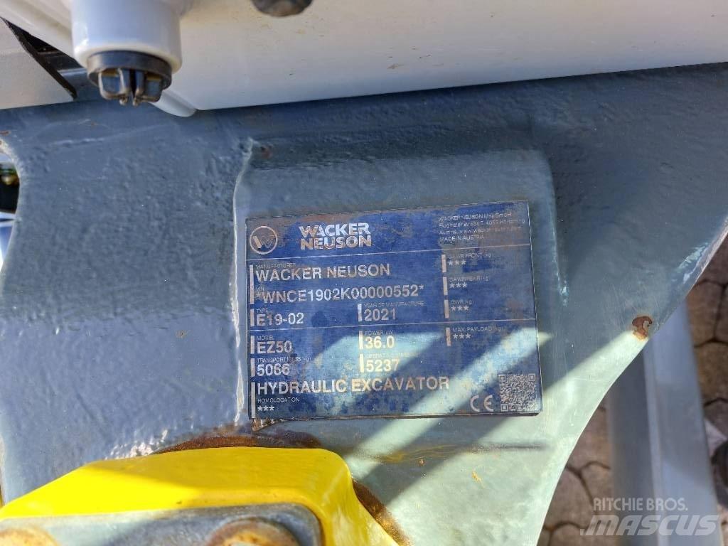 Wacker Neuson EZ50 Pásová rýpadla