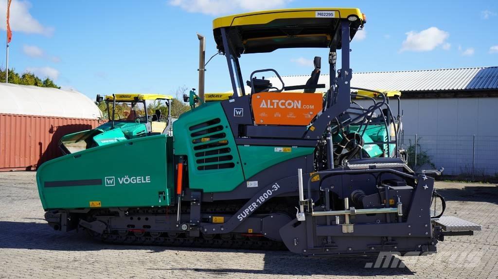 Vögele SUPER 1800-3I Finišery