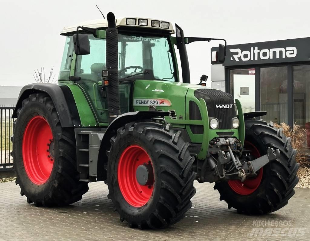 Fendt 820 Vario TMS Traktory