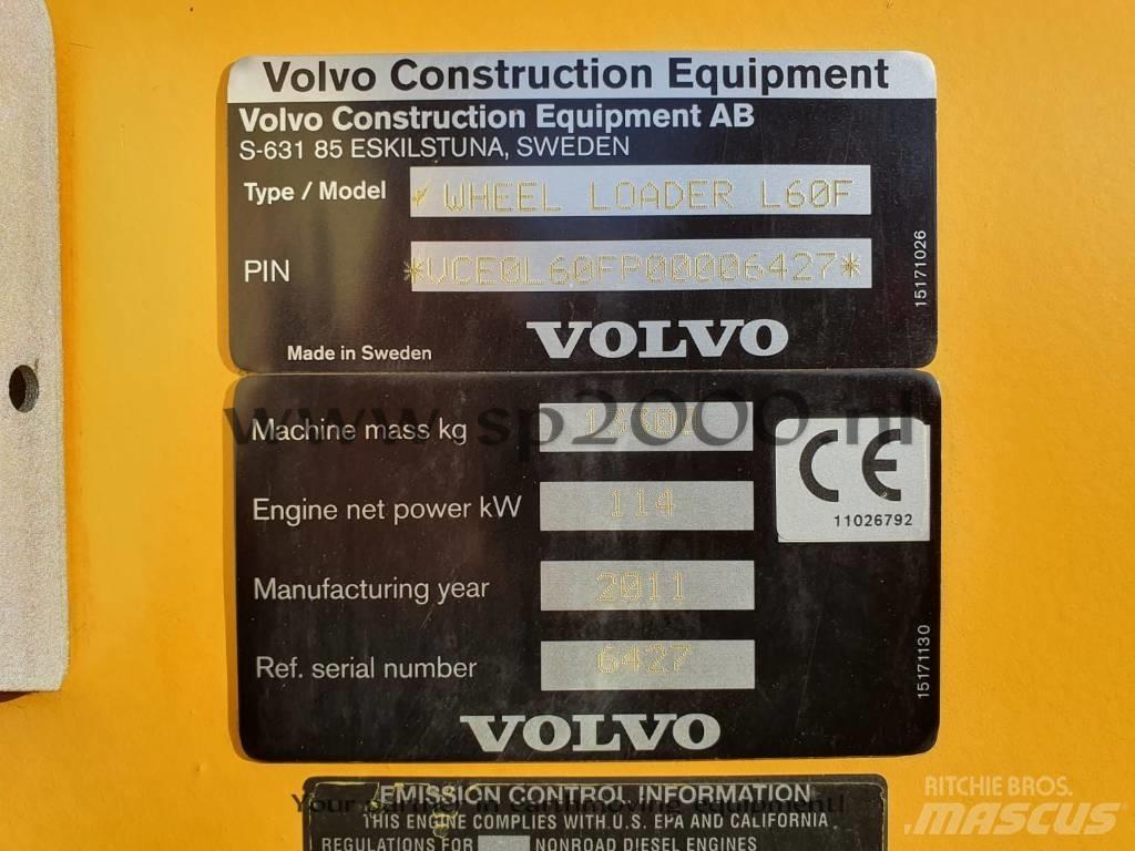Volvo L 60 F Kolové nakladače
