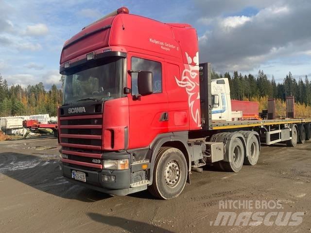 Scania R420, 6x2 Tahače