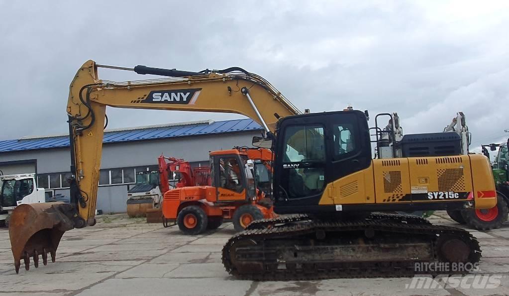 Sany SY 215 C Pásová rýpadla