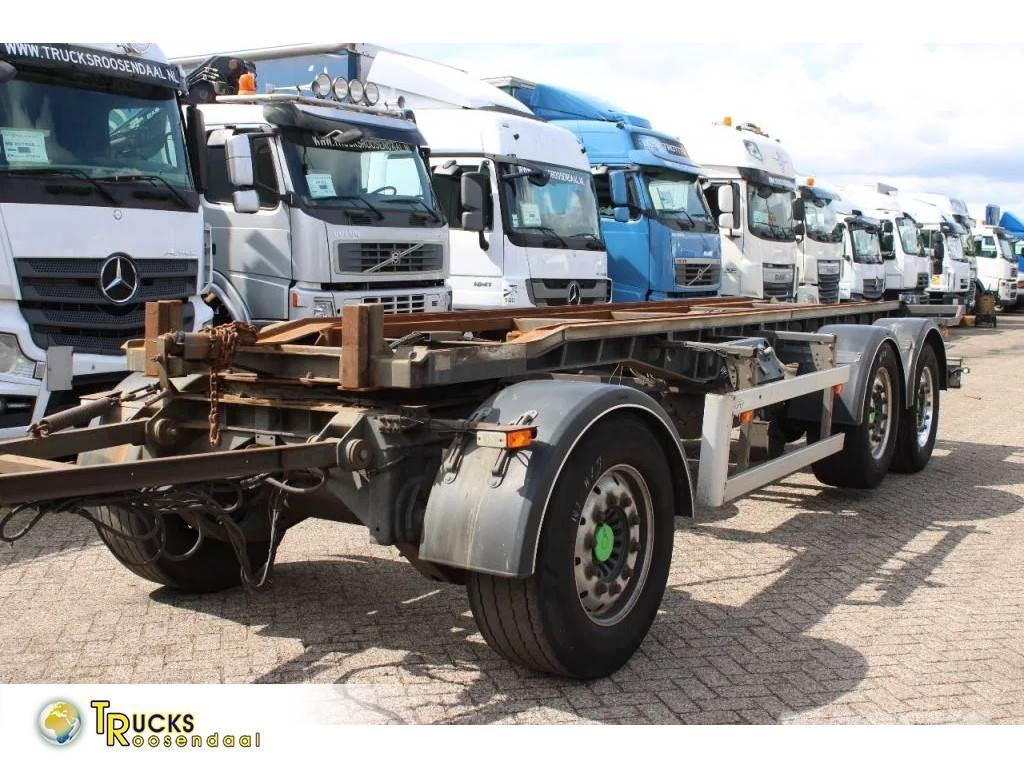 Burg 3x SAF Kontejnerové přívěsy