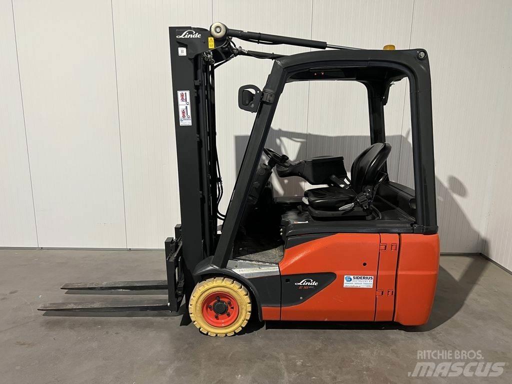 Linde E18-02 Akumulátorové vozíky