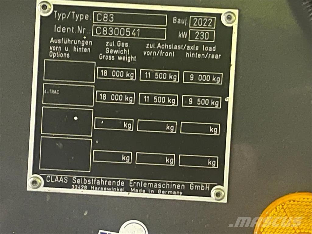 CLAAS Lexion 760 Sklízecí mlátičky