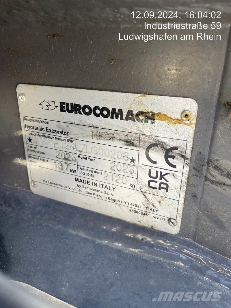Eurocomach 19TR Mini rýpadla < 7t