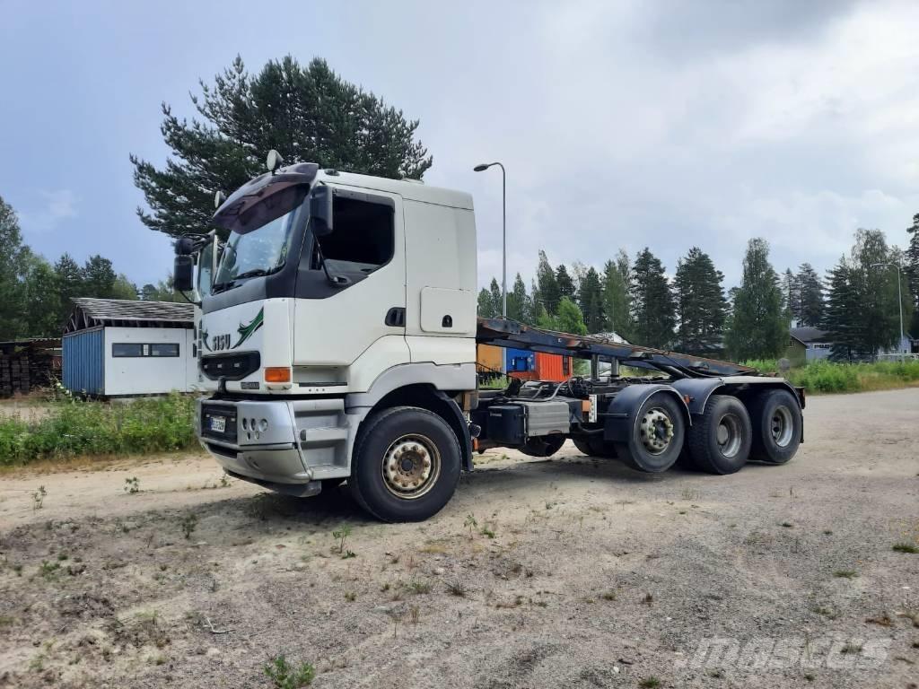 Sisu E12M Lanový nosič kontejnerů