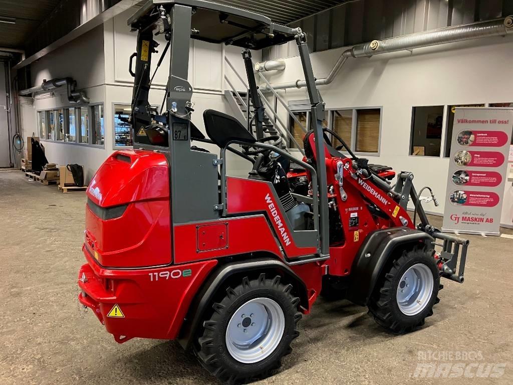 Weidemann 1190e Smykem řízené nakladače