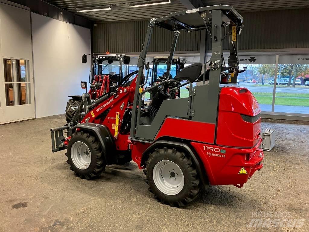 Weidemann 1190e Smykem řízené nakladače