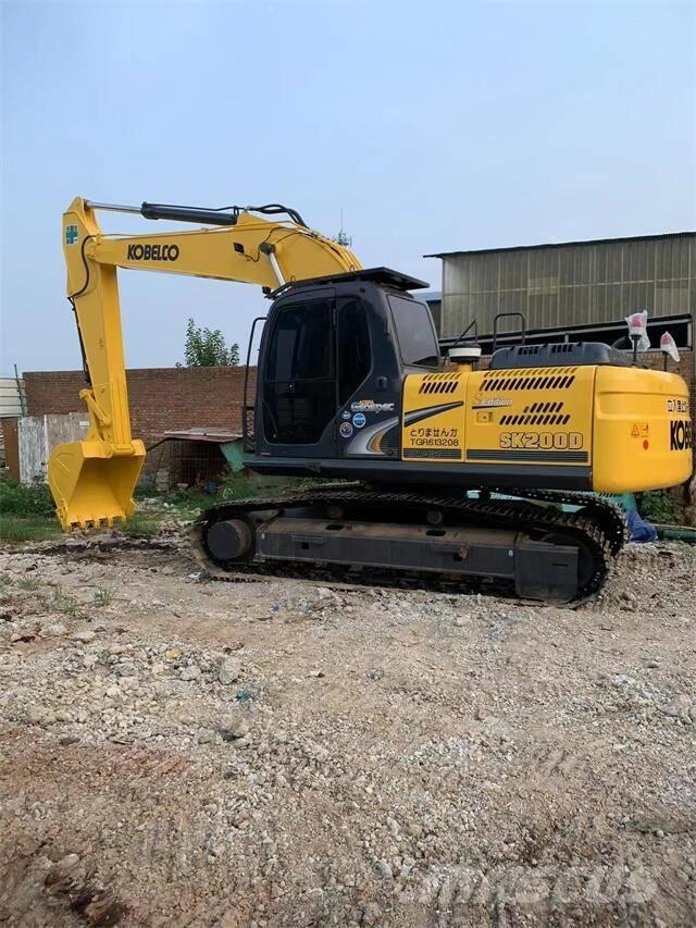 Kobelco SK200 Pásová rýpadla