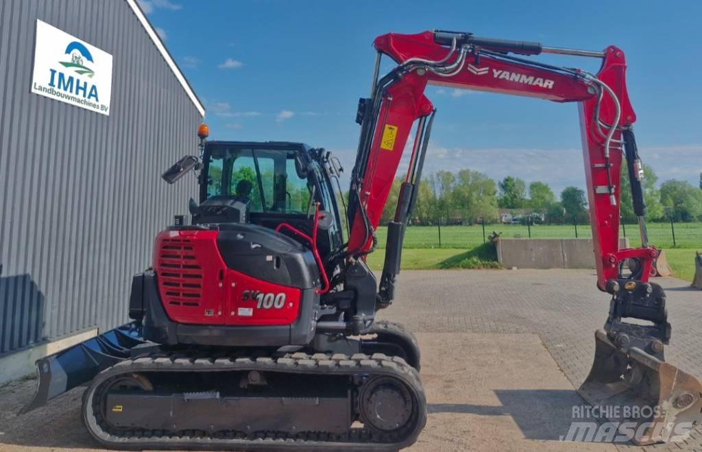 Yanmar SV100 2A-2PB Midi rýpadla 7t - 12t
