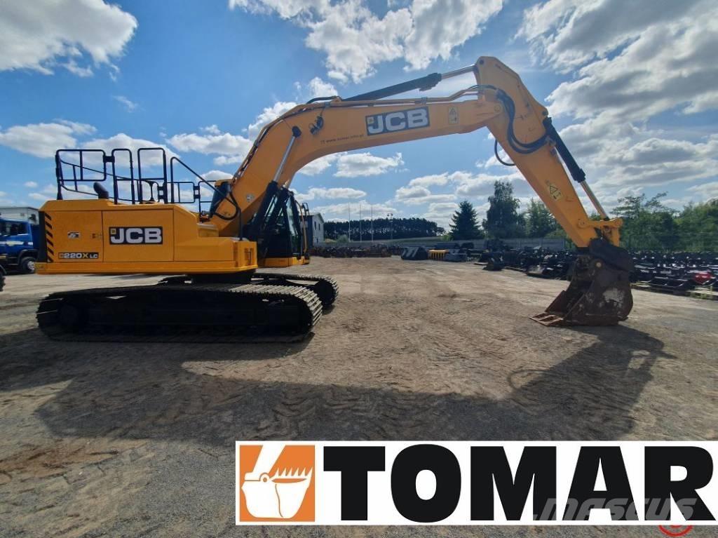 JCB 220 XL Pásová rýpadla