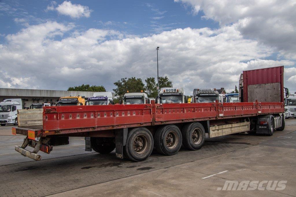 Krone SD 27 EL Valníkové návěsy/Návěsy se sklápěcími bočnicemi