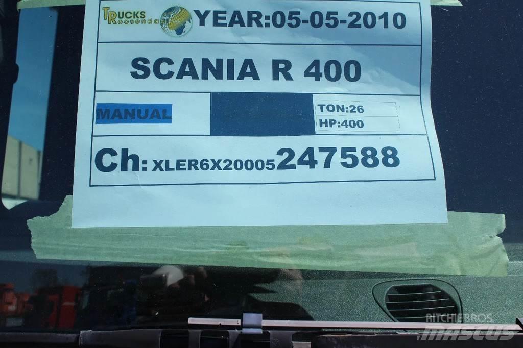 Scania R 400 + 6x2 Tahače