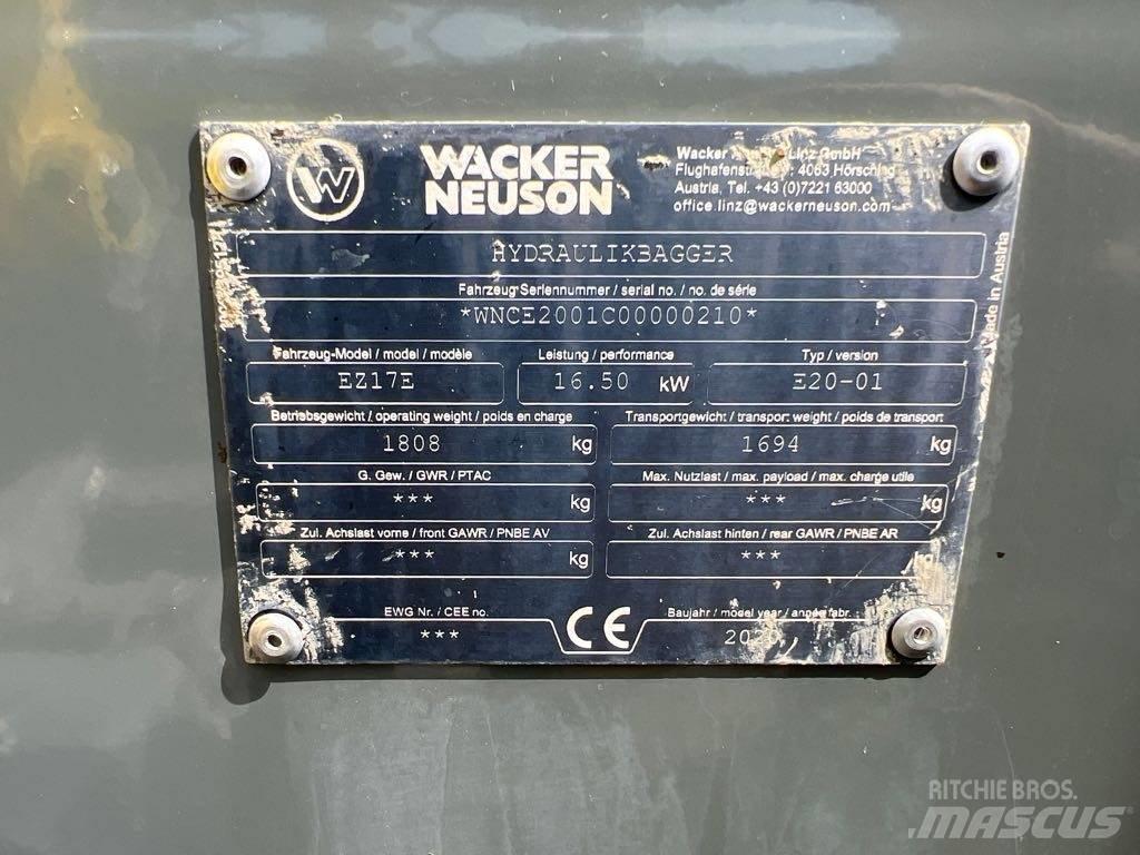 Wacker Neuson EZ17e Pásová rýpadla