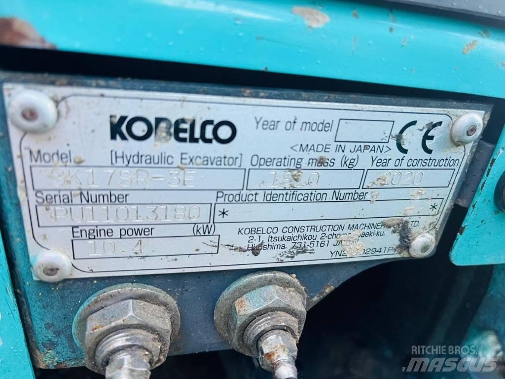 Kobelco SK 17 SR-3 Mini rýpadla < 7t