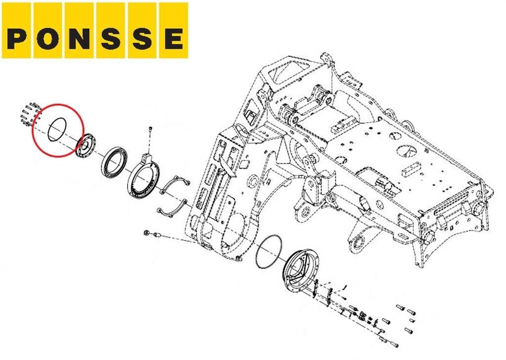 Ponsse 0060041 Těžební hlavy