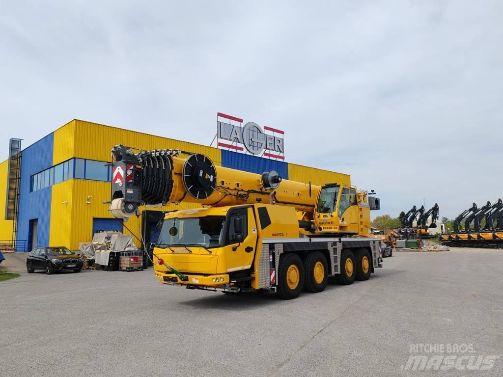 Grove GMK 4100 L-2 Jeřáby pro těžký terén