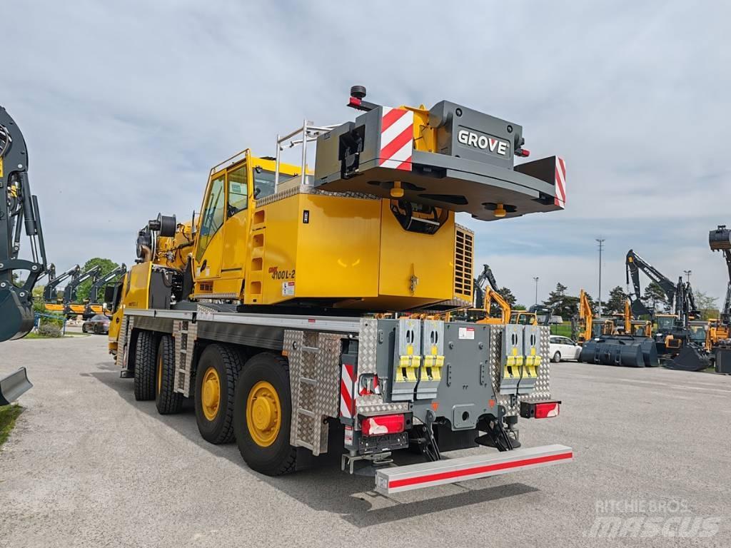 Grove GMK 4100 L-2 Jeřáby pro těžký terén